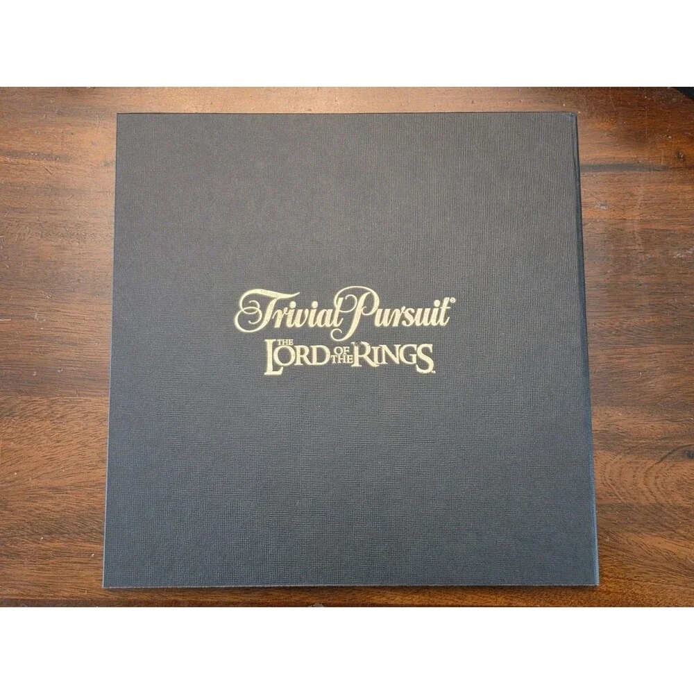 Milton Bradley Trivial Pursuit: The Lord of The Rings Board Game 100% Complete